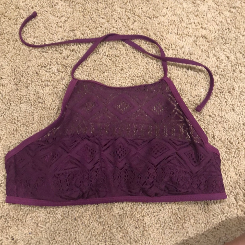 Swim top worn once